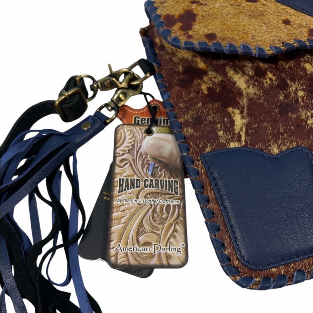 American Darling Crossbody Embossed Genuine Leather Western Women Bag